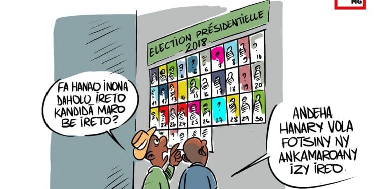 36 CANDIDATS À L&rsquo;ÉLECTION PRÉSIDENTIELLE