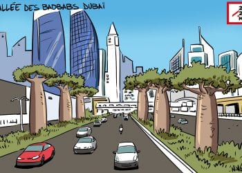 UNE ALLÉE DES BAOBABS À DUBAÏ