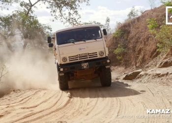LE CAMION KAMAZ TESTÉ SUR LES ROUTES DE LA SAVA