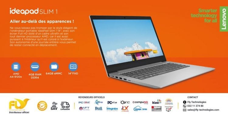 ? ?Découvrez le nouvel IdeaPad Slim 1 de LENOVO, l’alliance parfaite entre design et performance