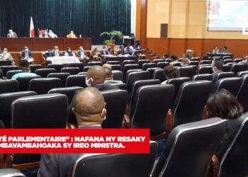 « IMMUNITE PARLEMENTAIRE » : Nifamaly ireo solombavambahoaka sasany sy ireo ministra.