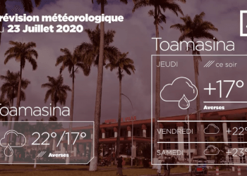 METEO du 23 juillet 2020