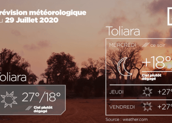 METEO du 29 juillet 2020