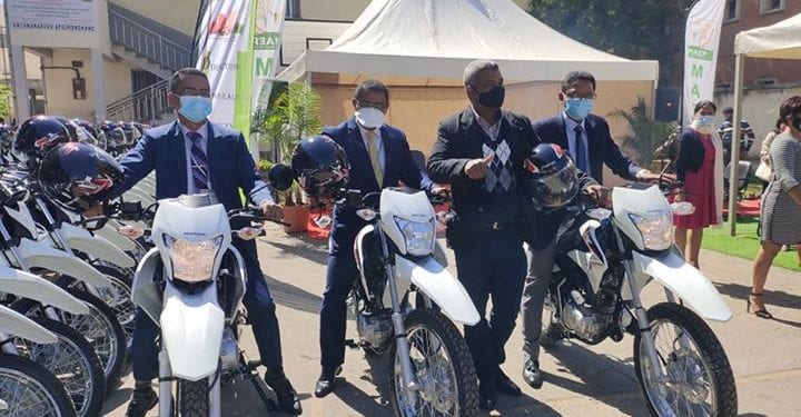 DEVELOPPEMENT RURAL – Des motocyclettes pour faciliter l’émission de certificats fonciers et la collecte des données agricoles
