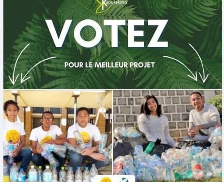ENVIRONNEMENT – Un projet de création de meubles avec du plastique et un projet d’échange de déchets contre des services en finale du concours Kopakelatra
