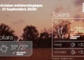 METEO du 21 septembre 2020