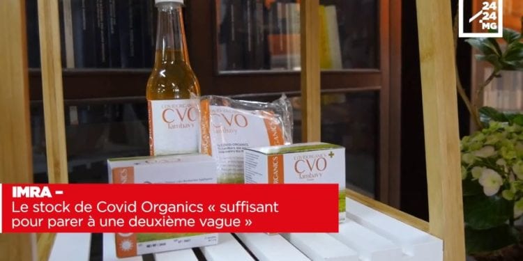 IMRA – Le stock de Covid Organics « suffisant pour parer à une deuxième vague »