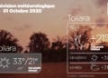 METEO du 01 octobre 2020