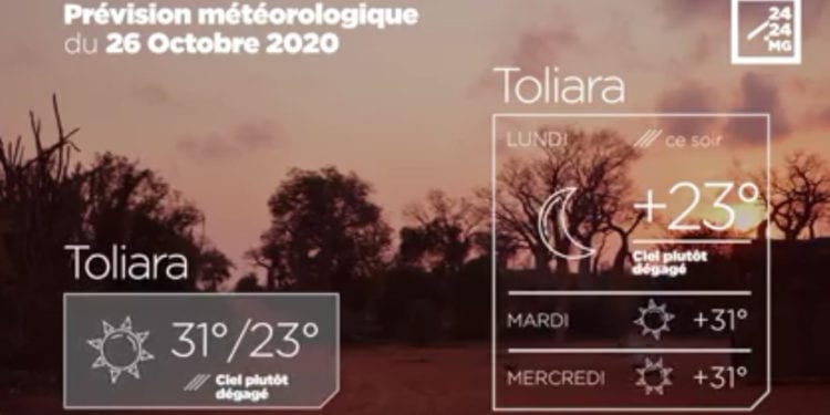 METEO du 26 octobre 2020