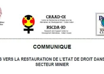 MINES – Les organisations de la société civile espèrent l’arrêt définitif de l’exploitation aurifère de Vohilava-Mananjary après une visite sur place d’un comité interministériel