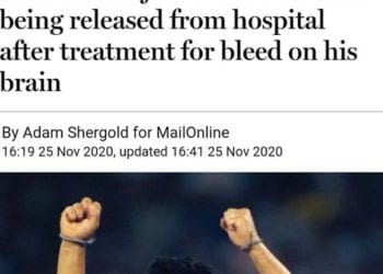 ‼️‼️URGENT – DISPARITION – Diego Maradona, génie du football, rejoint les étoiles