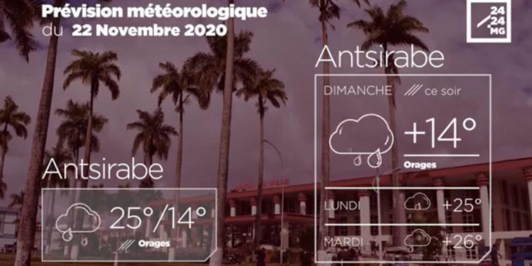 METEO du 22 novembre 2020