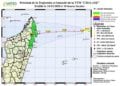 METEO – Des inondations à craindre dans certaines zones de l’Est et du Nord-Est avec l’arrivée de la tempête tropicale Chalane