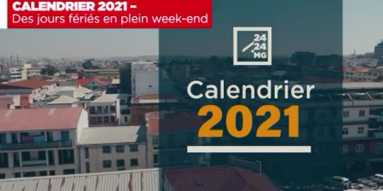 CALENDRIER 2021 – Des jours fériés en plein week-end