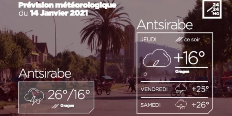 METEO du 14 janvier 2021
