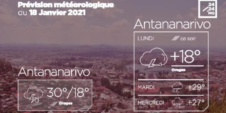 METEO du 18 janvier 2021
