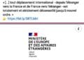 PANDEMIE DE COVID-19 – La France déconseille tout déplacement vers la France ou au départ de la France et exige le test PCR avant tout embarquement