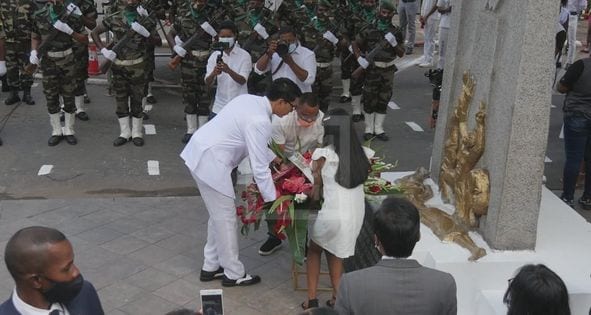 COMMEMORATION – « Le sang des martyrs du 7 Février n’aura pas été versé vainement », martèle Andry Rajoelina