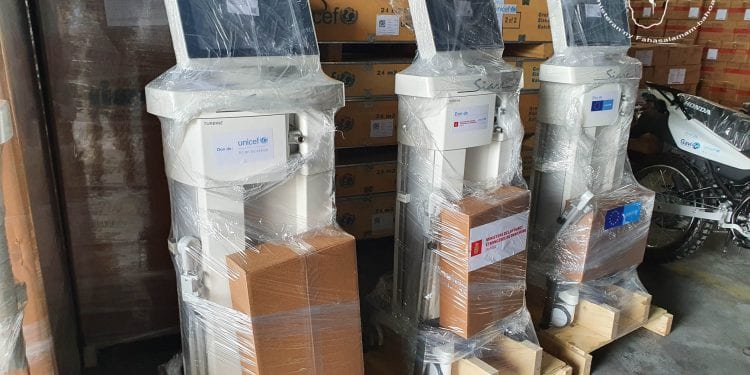 COOPERATION – 18 respirateurs pour adultes, enfants et nouveaux nés octroyés par l’Unicef et ses partenaires au ministère de la Santé publique