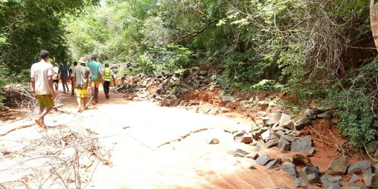 INTEMPERIES – Routes et rivières ensablées à Andranofasika Ambato Boeny après les fortes pluies de la deuxième moitié de la semaine dernière