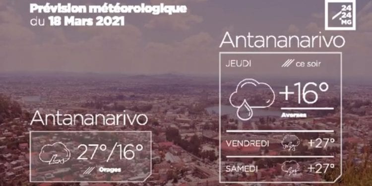 METEO du 18 mars 2021