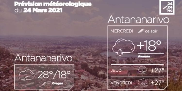 METEO du 24 mars 2021