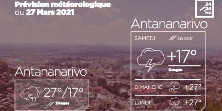 METEO du 27 mars 2021