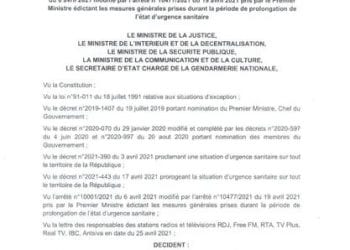 MEDIAS – Les émissions radios et télévisées interdites autorisées à reprendre après une lettre d’engagement déposée auprès du ministère de la Communication et de la culture