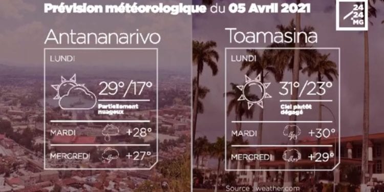 METEO du 05 avril 2021