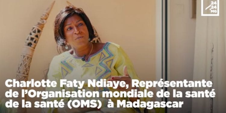 Charlotte Faty Ndiaye, Représentante Résidente de l’Organisation mondiale de la santé (OMS) à Madagascar a répondu aux questions de www.2424.mg le jeudi 20 Mai.