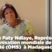 Charlotte Faty Ndiaye, Représentante Résidente de l’Organisation mondiale de la santé (OMS) à Madagascar a répondu aux questions de www.2424.mg le jeudi 20 Mai.