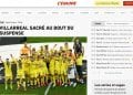 FOOTBALL- Villareal remporte l’Europa League face au Manchester United