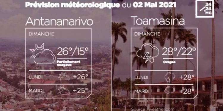 METEO du 02 mai 2021
