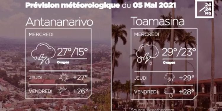 METEO du 05 mai 2021