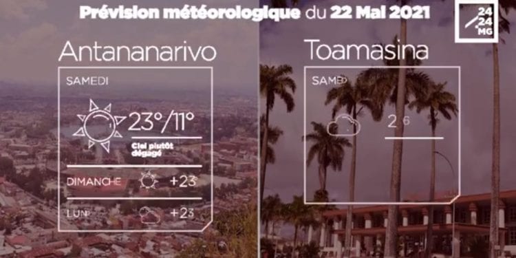 METEO du 22 mai 2021