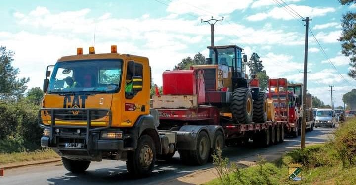 VAKINANKARATRA – Les « engins présidentiels » accueillis en « grande pompe » à Antsirabe