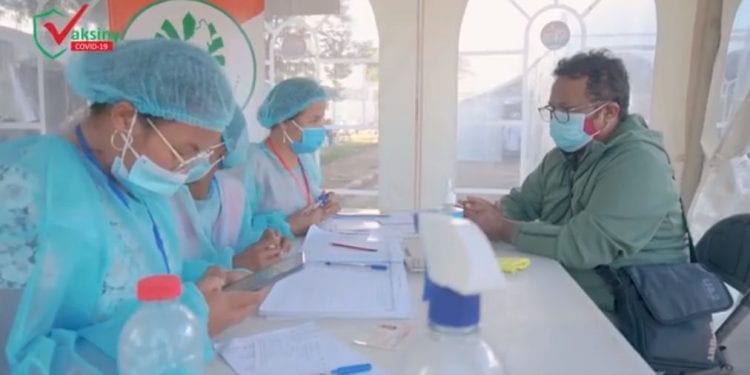 Teny amin’ny Vaccinodrome HJRA