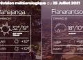 METEO du 25 juillet 2021