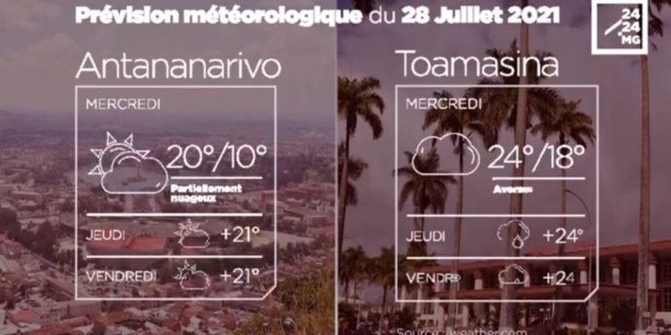 METEO du 28 juillet 2021