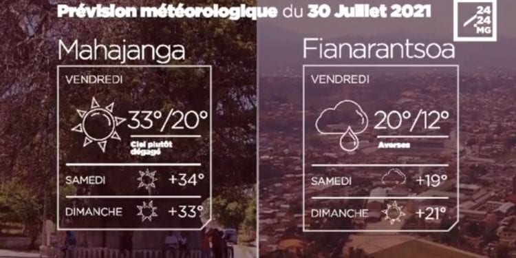 METEO du 30 juillet 2021