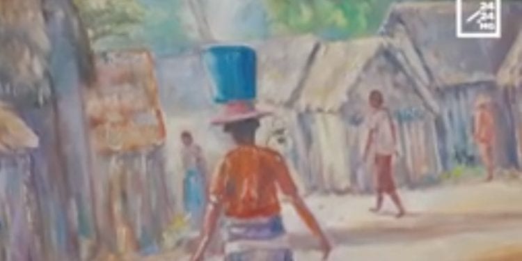 ART PLASTIQUE – La patience et la persévérance peintes par Mahenina Andrianaivo