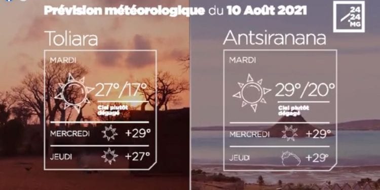 METEO du 10 août 2021
