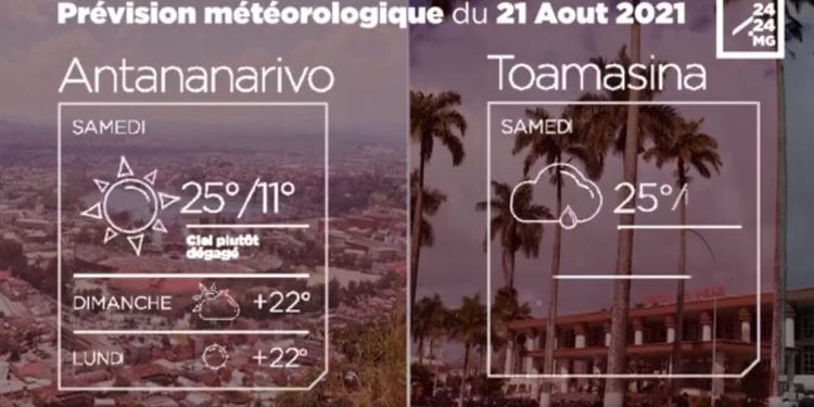 METEO du 21 août 2021