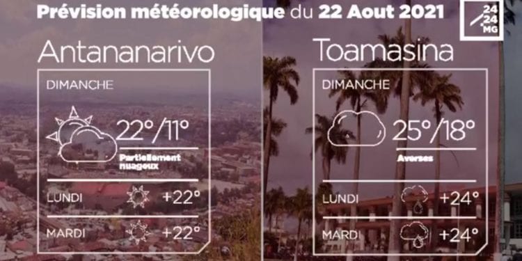 METEO du  22 août 2021