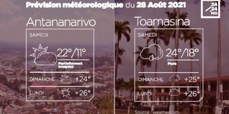 METEO du 28 août 2021