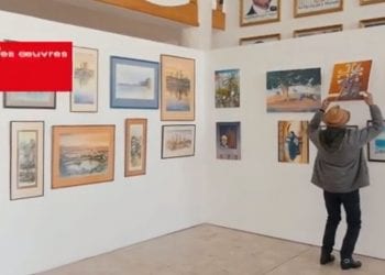 PEINTURE- La poésie des œuvres signées Benjamin