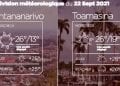 METEO du 22 septembre 2021