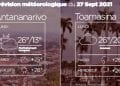 METEO du 27 septembre 2021