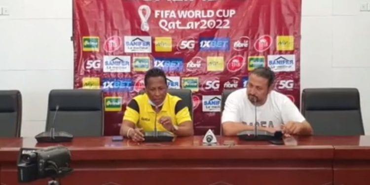 Conférence de presse d&rsquo;avant-match du sélectionneur des Barea Éric Rabesandratana