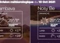 METEO du 10 octobre 2021